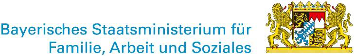 Logo Bayrisches Staatsministerium für Familie, Arbeit und Soziales